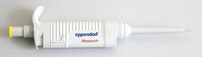 Eppendorf Pipette Einkanalpipette Research 20 µl gelb neu OVP #2927