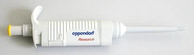 Eppendorf Pipette Einkanalpipette Research 20 µl gelb neu OVP #2927 - Bild 1 von 2