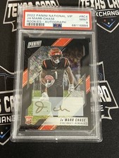 Ja'Marr Chase 2021 Panini National Convention VIP Rookies #RC4 /5 Auto Bengals