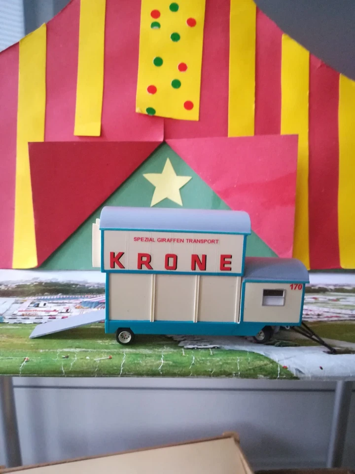 Circus Krone " Giraffentransportwagen " Nr.: 170 mit Rampe - Bild 1 von 4