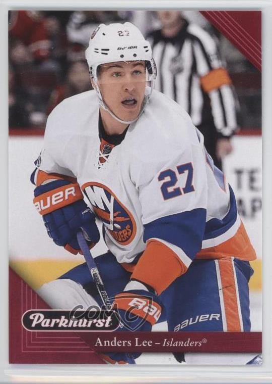 2017-18 Upper Deck Parkhurst Red Anders Lee #148 s9v