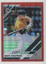 2019 Panini Donruss Optic Red Pandora Prizm 78/99 Matt Chapman #192 2l4