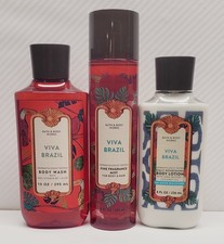 Bath  Body Works - VIVA BRAZIL - Body Wash, Fragrance Mist  Lotion