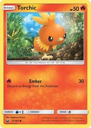 Torchic 25/168 Celestial Storm Common