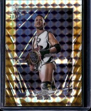 2026 Topps Chrome WWE Ricky Saints Gold Geometric /50 SSP MINT!