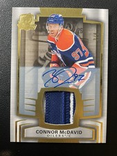 24-25 The Cup Hockey Gold Foil Parallel Auto Patch #97 Connor McDavid (3/8 !)