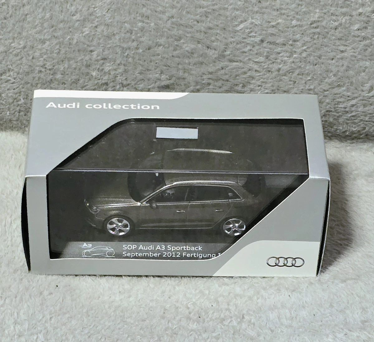 Miniature Audi A3 échelle 1:43 – Produit Officiel AUDI GmbH, Collection