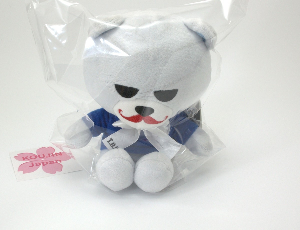 KRUNK x BIGBANG Official Plush Bear T.O.P Version 18cm YG