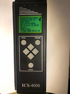 Gamma Spectrometer XRF Model ICS-4000 Radionuclide Identifier	