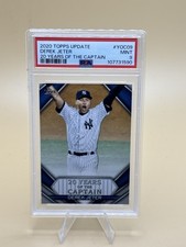 2020 Topps Update 20 Years of The Captain Derek Jeter  #YOC-09  Yankees PSA 9