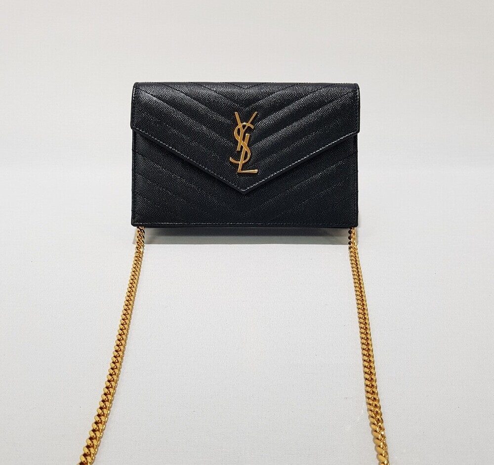 Saint Laurent Busta Monogramma WOC Catena Borsa a tracolla 393953 140198362