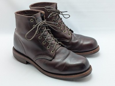 LL BEAN x CHIPPEWA Katahdin Iron Works Boots Men s 10.5 D Burgundy Leather USA