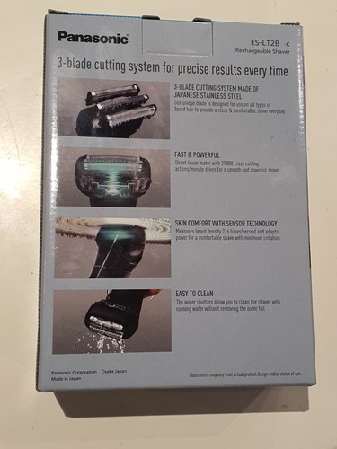 New Panasonic 3-Blade Wet & Dry Electric Shaver Made In Japan RRP $329 ...