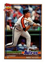 1991 Topps #240 Mike Scott