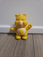 Vintage 1983 Poseable Care Bears FUNSHINE BEAR Figure 3 5  Kenner K111 