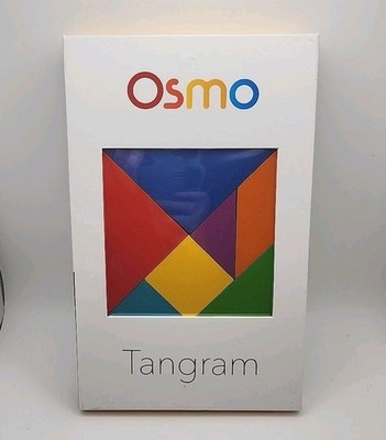Osmo Tangram for IPad: Triangles and Shapes, Wood Shapes, Magnetic Box