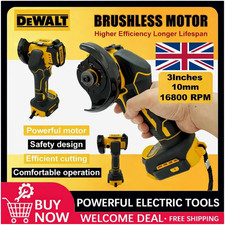 3” Mini Cordless Angle Grinder 18V 20V MAX Polisher Cutter Tool - UK ✅