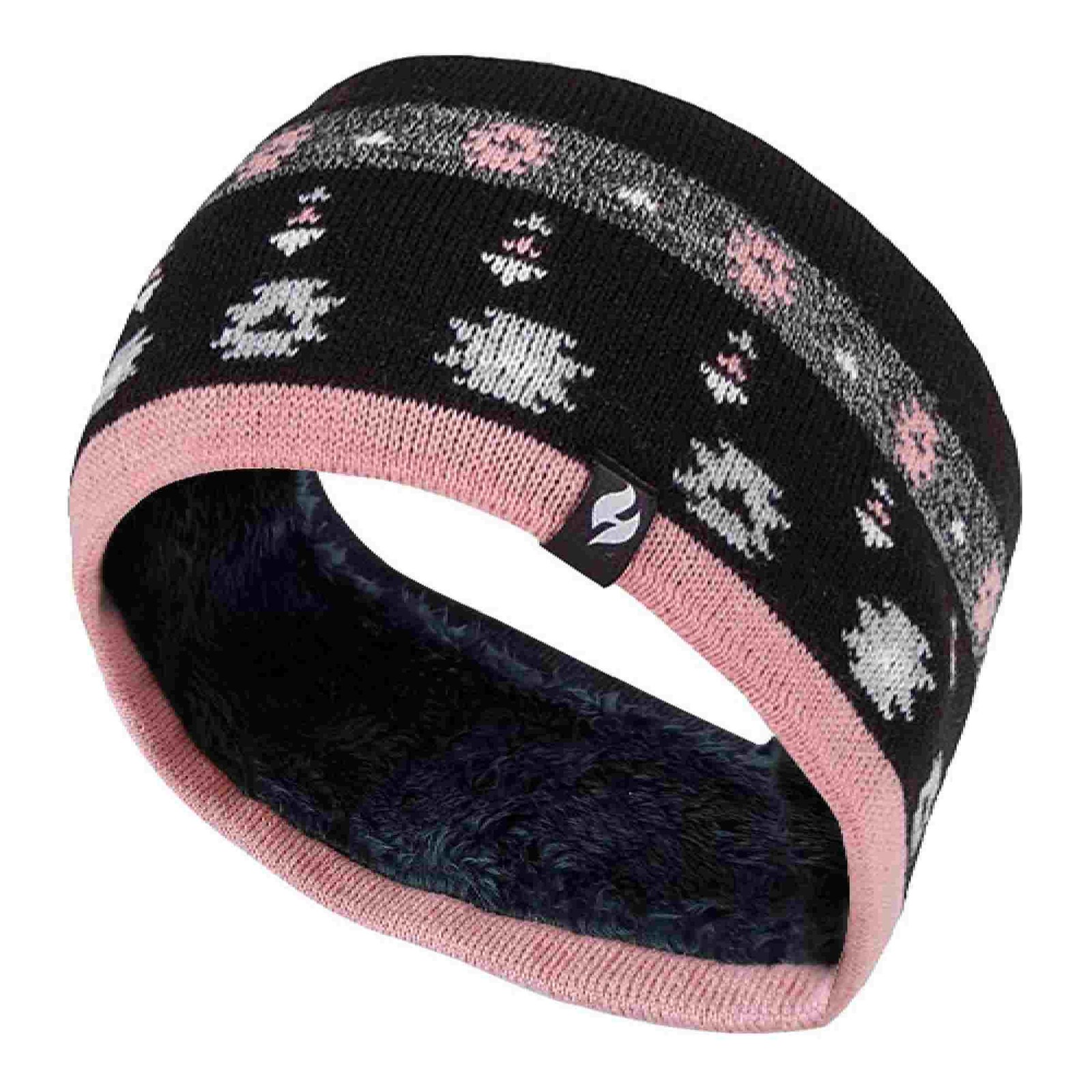 Ladies Fleece Lined Thermal Ear Warmer Headband - One Size