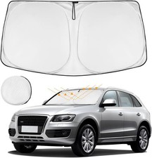Universal Car Windshield Sun Shade 210D Oxford Fabric Large -63.78"x31.89"