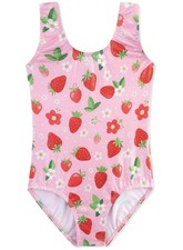 Leotards for Girls Gymnastics Size 6-7 Dance Biketards Athletic Dance Wear Sh...