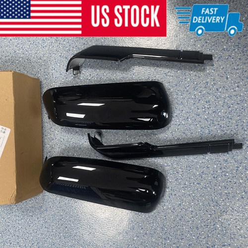 For Chevy Silverado GMC Sierra HD 2500 3500 Top&Side Mirror Cover Caps Kedleatjw - Picture 13 of 13