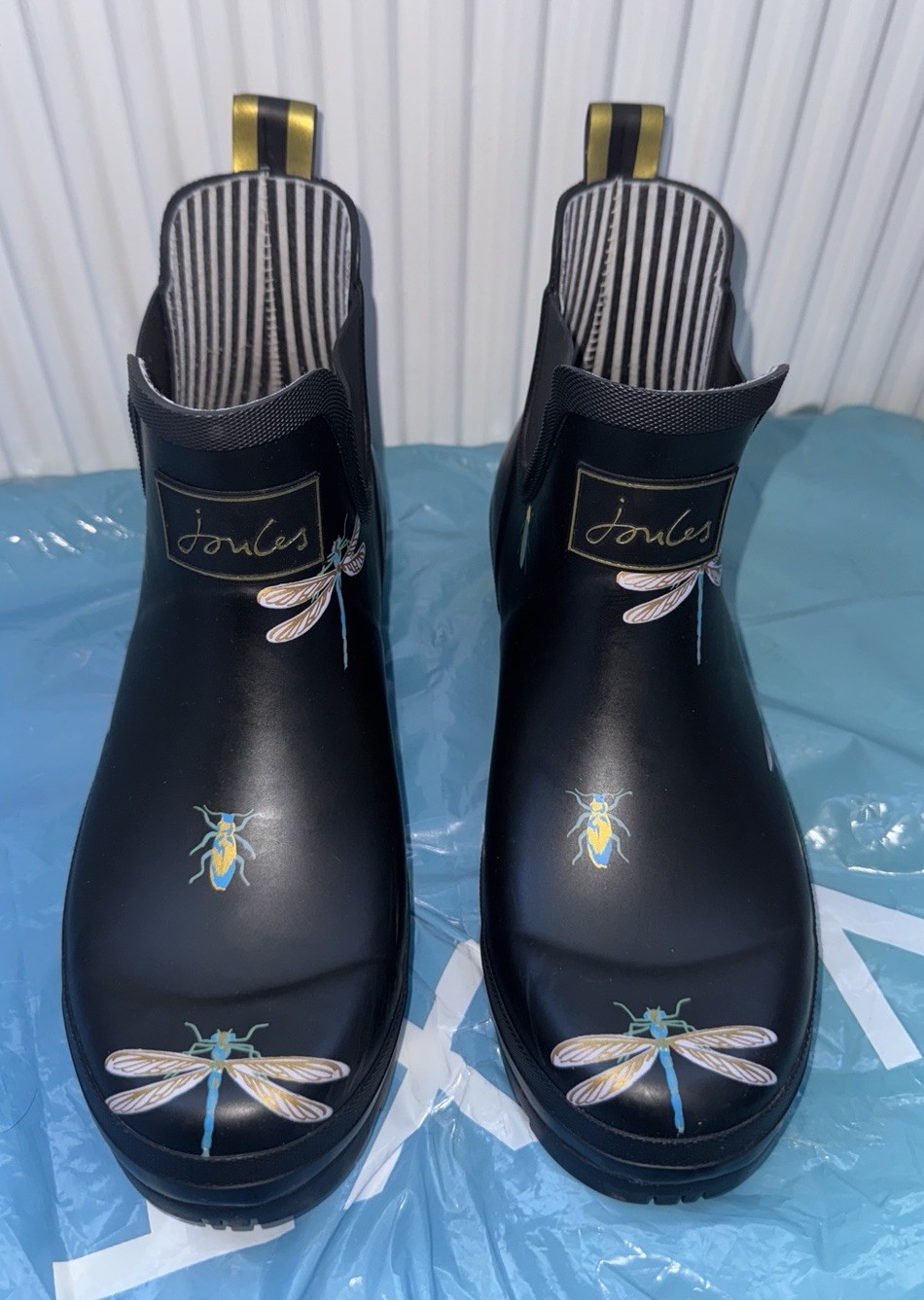 Joules Women  Wellibob  Ankle Wellies  - Black Bug  - UK Adult 7 image 10