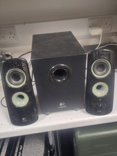 Logitech Z323 Computer Speakers System - Black (880-000143)