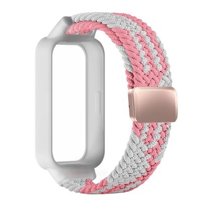 Case+Braided Strap for Xiaomi Mi Band 9 8 Active Redmi Band 3 2 Sport Cover