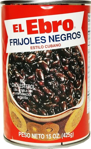 6-Pack El Ebro Cuban Style Black Beans – 15 oz Cans Fully Seasoned Ready to eat - Picture 6 of 24
