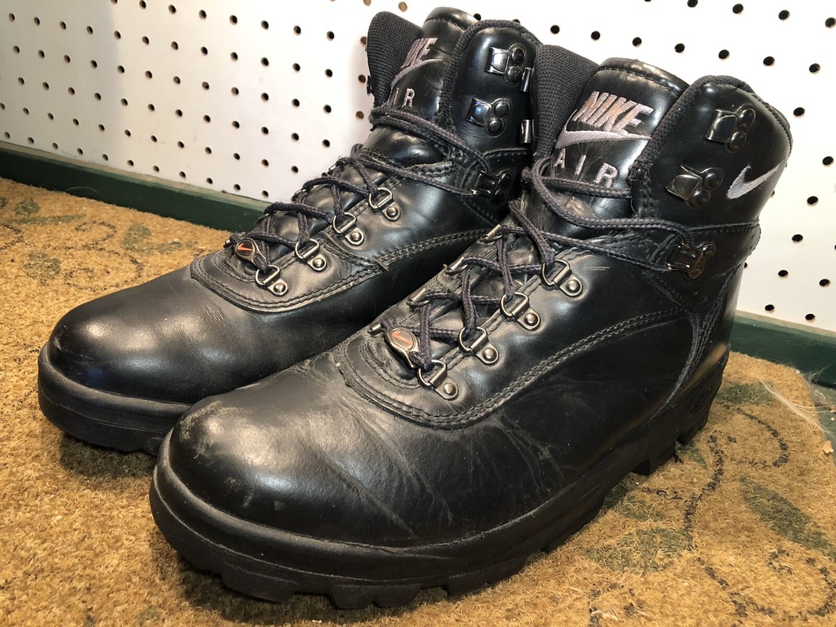 Nike Air ACG Men's Black Leather Boots US Size 12 | eBay