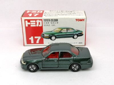 TOMICA 17 TOYOTA CELSIOR 1/65 TOMY NEW DIECAST CAR GREEN (A) | eBay