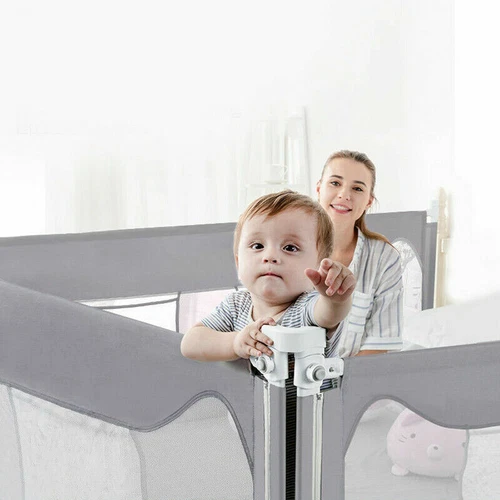 150/180 /200cm Bettgitter Rausfallschutz Baby Fall Bettschutz Kinderbettgitter - Bild 7 von 17