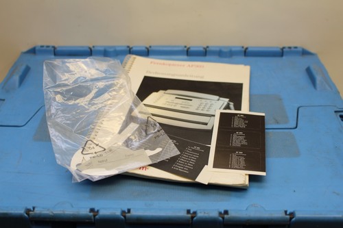 F/K 8394 instructions manual for Telekom Telecopier AF 303 - Picture 1 of 10