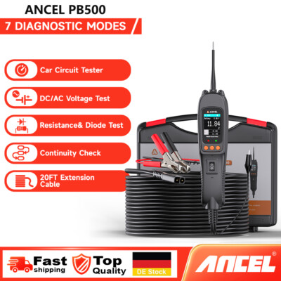 2025 Ancel PB500 Powerscan Elektrische System Stromkreistester Spannungsprüfer