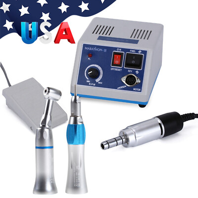 Pulidora de piezas de mano con contraángulo/recta Marathon Dental Lab Micromotor