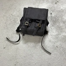 PB-BPK: 1/12 scale black Backpack for 6" action figures