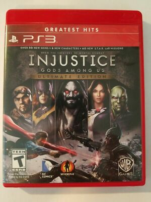 Injustice: Gods Among Us -- Ultimate Edition (Sony PlayStation 3, 2013)