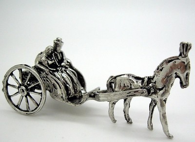 Bomboniere Carrozza Argento Calesse Carrozzina Matrimonio Nozze Argento Sposi Ebay