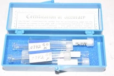 Pack of NEW Deltronic .0342 GO Pin Gages Machinist Inspection Tooling 