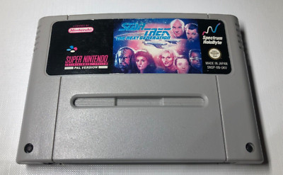 Star Trek The Next Generation - Super Nintendo, SNES, 1994