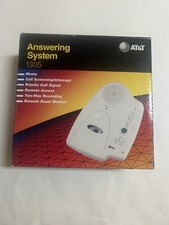 Vintage AT T Micro Cassette Answering System Model 1305 Two Way Recording 1998