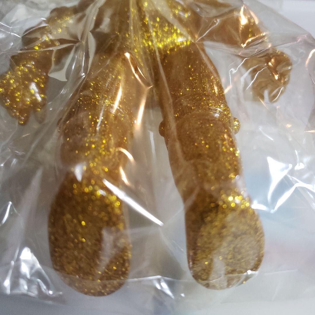 Marmit Ambassador Magma Gold Glitter Lame Sofubi 27cm 