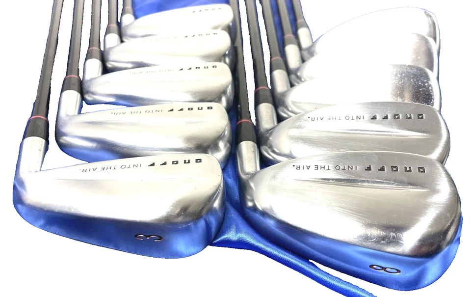 10PC DAIWA ONOFF INTO THE AIR R-FLEX IRONS SET GOLF CLUBS inv - Image 4 of 4