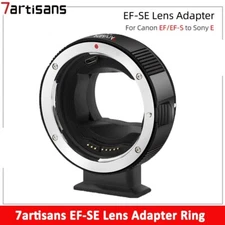 7artisans EF-SE Lens adapter Auto focus for Canon EF/EF-S Lens to Sony E-Mount