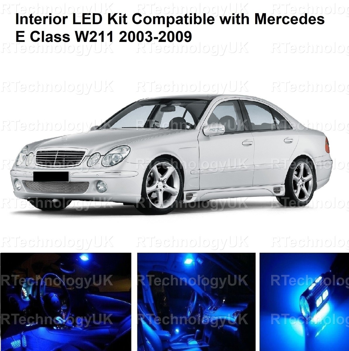 PREMIUM FOR MERCEDES E CLASS W212 INTERIOR FULL LED