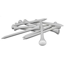 bag WILSON 30 white 2 1/8" golf tees hardwood driving range