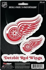 Detroit Red Wings Team ProMark Die-Cut Decal Stickers 3Pack
