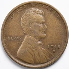 1915-D Extremely Fine (XF) Lincoln Wheat Penny Cent, Denver Mint r
