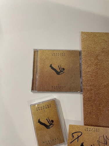 Imagine Dragons - Mercury Act White Vinyl + Cd & Cassette With Signed Art Card - Picture 2 of 7