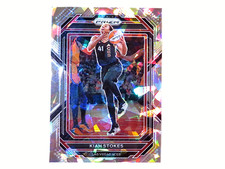 2023 Panini Prizm Basketball WNBA Kiah Stokes Cracked Ice Card #34 Aces NM-M!!